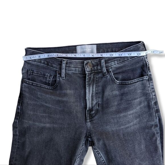 Everlane The Authentic Stretch Mid-Rise Skinny in washed out black sz 26… - Picture 7 of 10